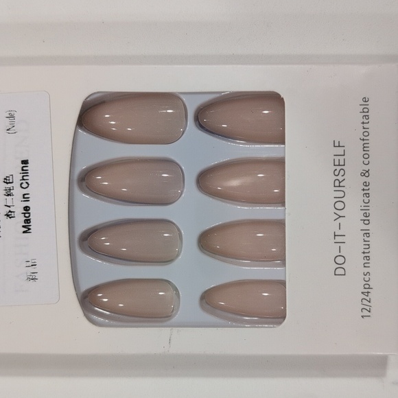 DIY Pink Nail Sets (3) and Silver Butterfly Nail Jewels NIB - Picture 3 of 6